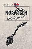 Meine Reise nach NORWEGEN | REISETAGEBUCH: Tagebuch zum Ausfüllen, Eintragen & Selberschreiben | ca. A5 (15,24 x 22,86 cm)