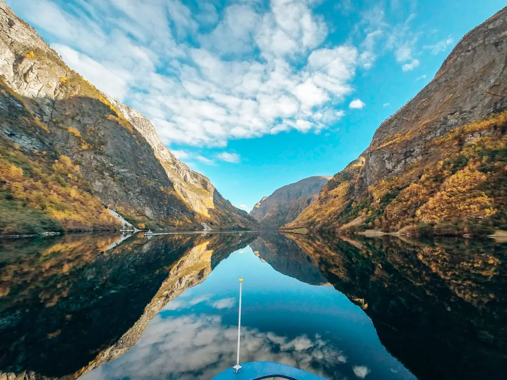 Norwegen Fjord: Nærøyfjord